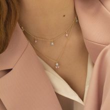 VICTORIA CRUZ ezüst nyaklánc medállal - A3924-26DG