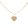 VICTORIA CRUZ ezüst nyaklánc, szív medállal - A4153-07DG