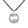 YVETTE RIES ezüst, állítható nyaklánc medállal - AGM070