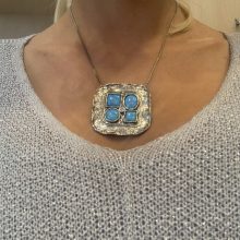 IZRAELI-ezust-ekszer-nyaklanc-medallal-AGM275