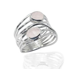 Valódi köves ezüst ékszer, gyűrű - AGM3504