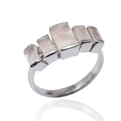 Valódi köves ezüst ékszer, gyűrű - AGM3517