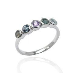 Valódi köves ezüst ékszer, gyűrű - AGM3519