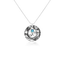 IZRAELI-ezust-ekszer-nyaklanc-medallal-AGM686