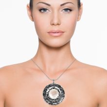 IZRAELI-ezust-ekszer-nyaklanc-medallal-AGM719